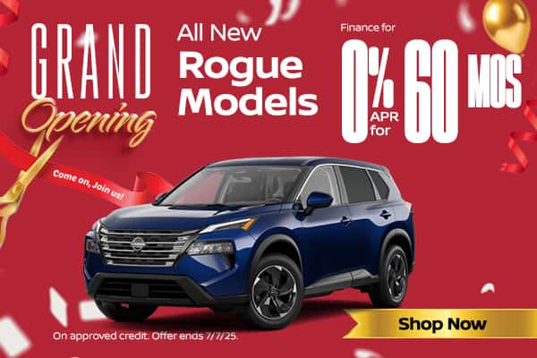 All New 2025 Rogue Models