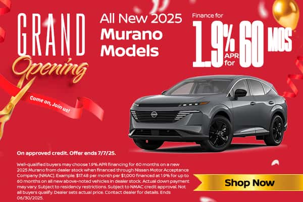 New 2025 Murano Models 