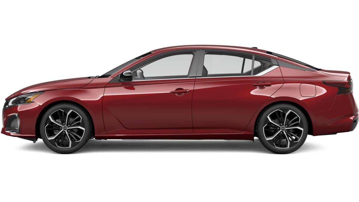 2026 Nissan Altima SR shown in profile as a factory colour render
