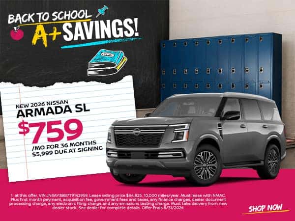 New 2026 Nissan Armada SL