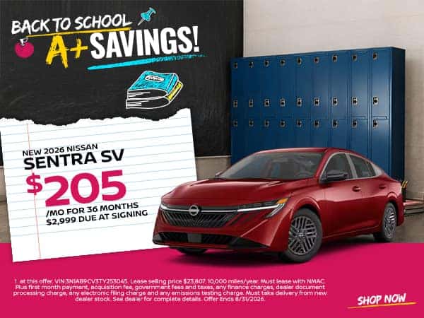 New 2026 Nissan Sentra SV