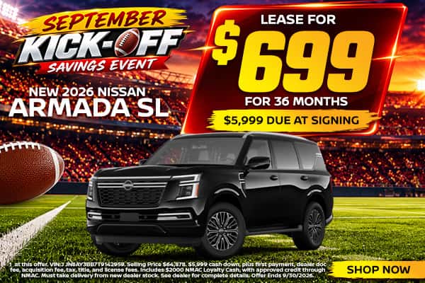 New 2026 Nissan Armada SL