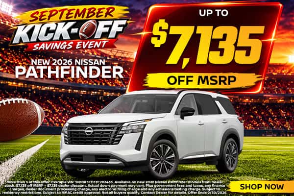 New 2026 Nissan Pathfinder