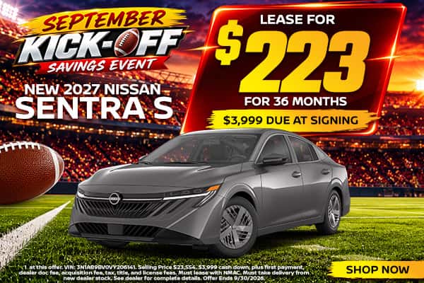 New 2027 Nissan Sentra S