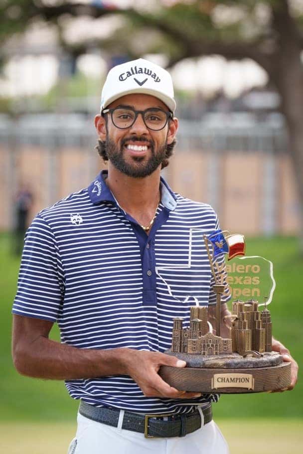 Golfer at Valero Texas Open