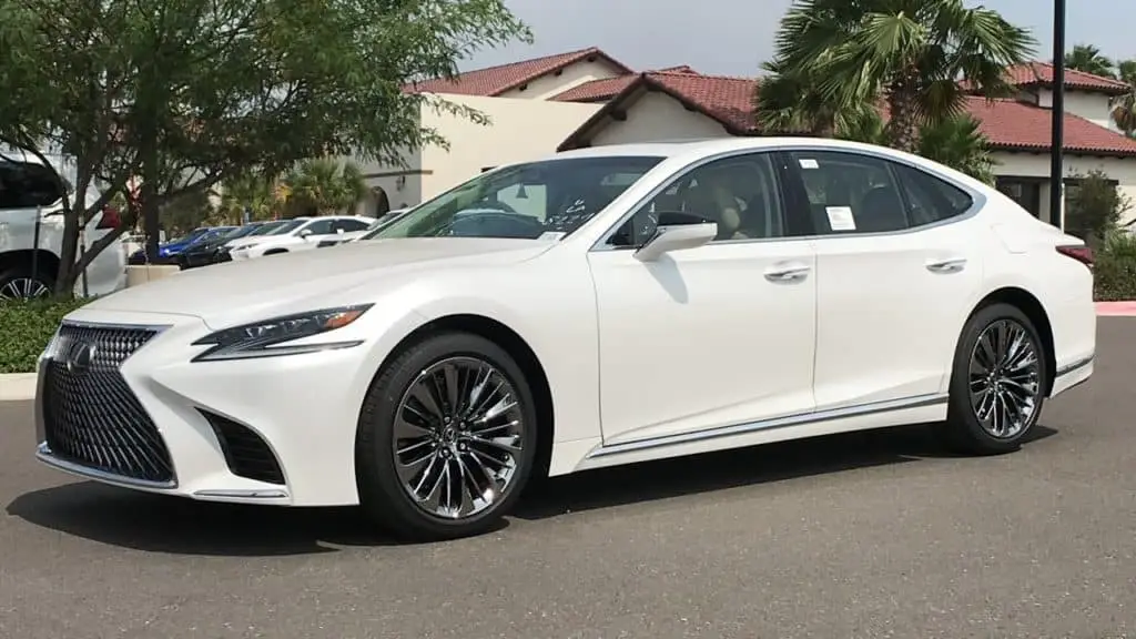 Eminent White LS 500 at Lexus RGV