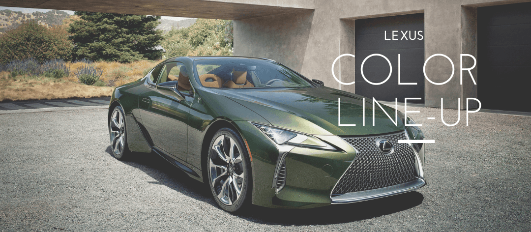 Lexus Color Line-Up | North Park Lexus Rio Grande Valley