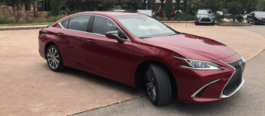 Matador Red Lexus ES