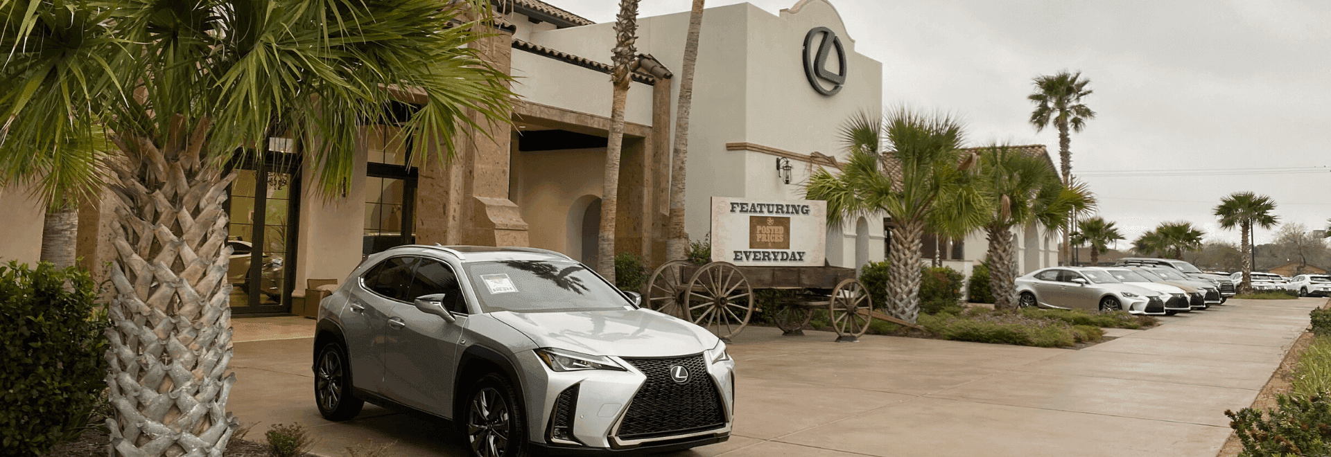 The Shops at La Cantera - Complimentary Valet Parking for Lexus Vehicles.  Lexus vehicles enjoy complimentary Valet Parking at participating locations  The Shops at La Cantera. Courtesy of North Park Lexus of