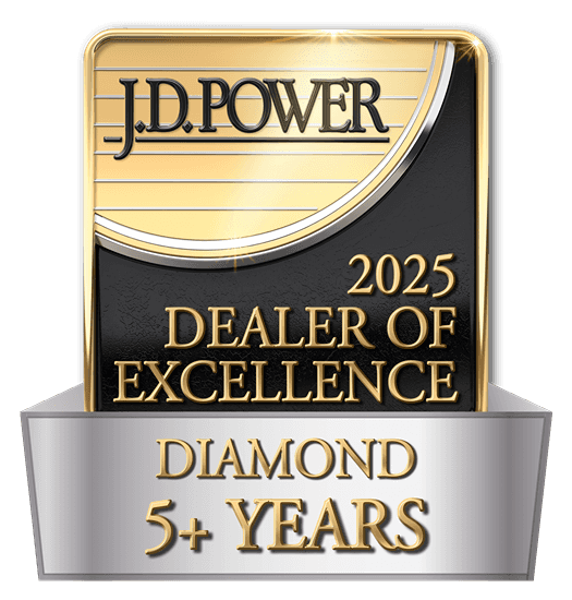 JD Power Award 2023 Dealer of Excellence diamond 5+ years