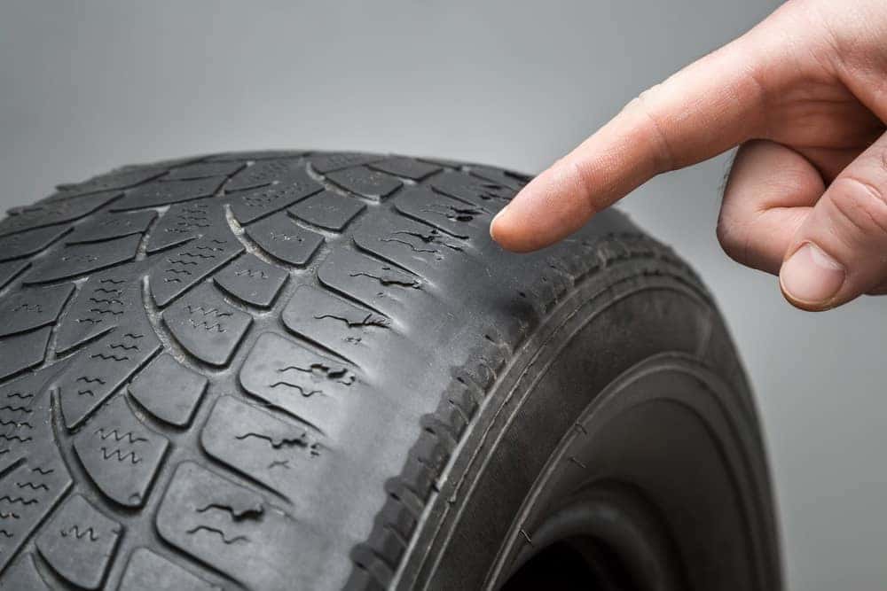 Worn Tires