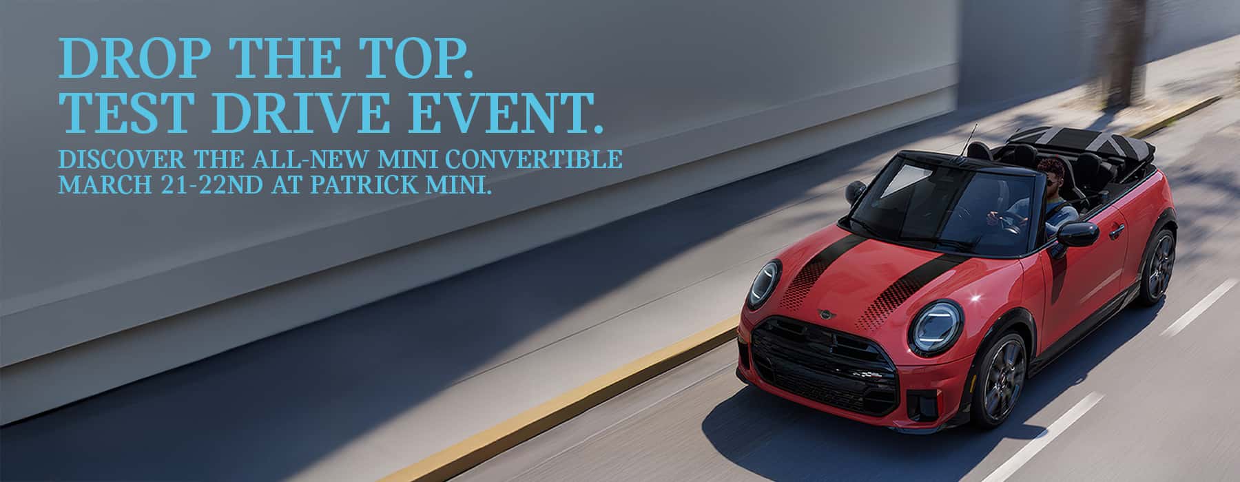 MINI Drop the Top Test Drive Event