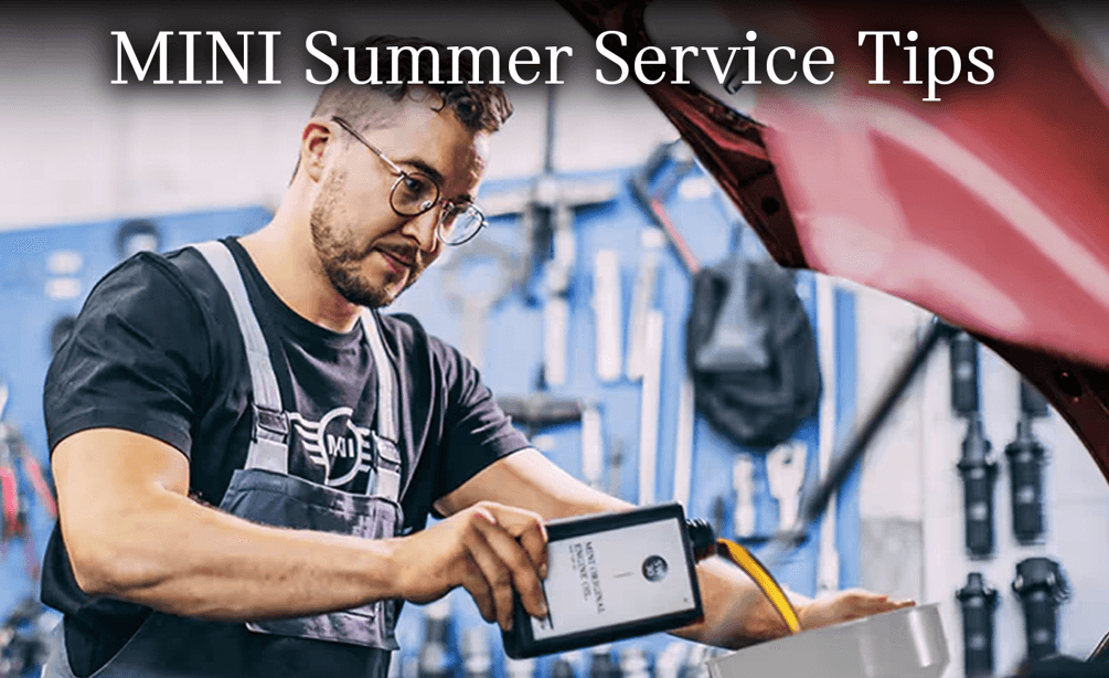 MINI Cooper summer maintenance