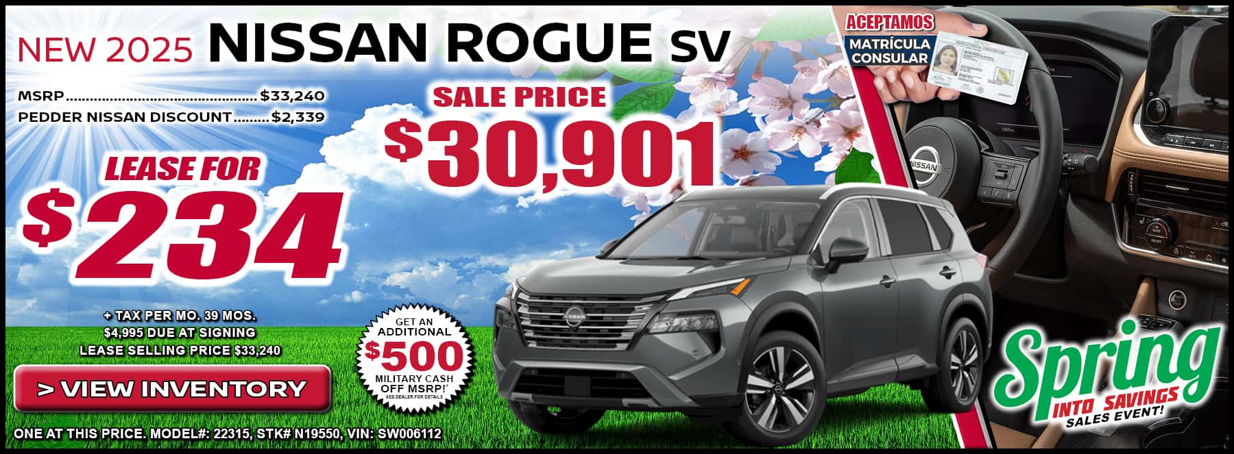 Nissan Rogue SV