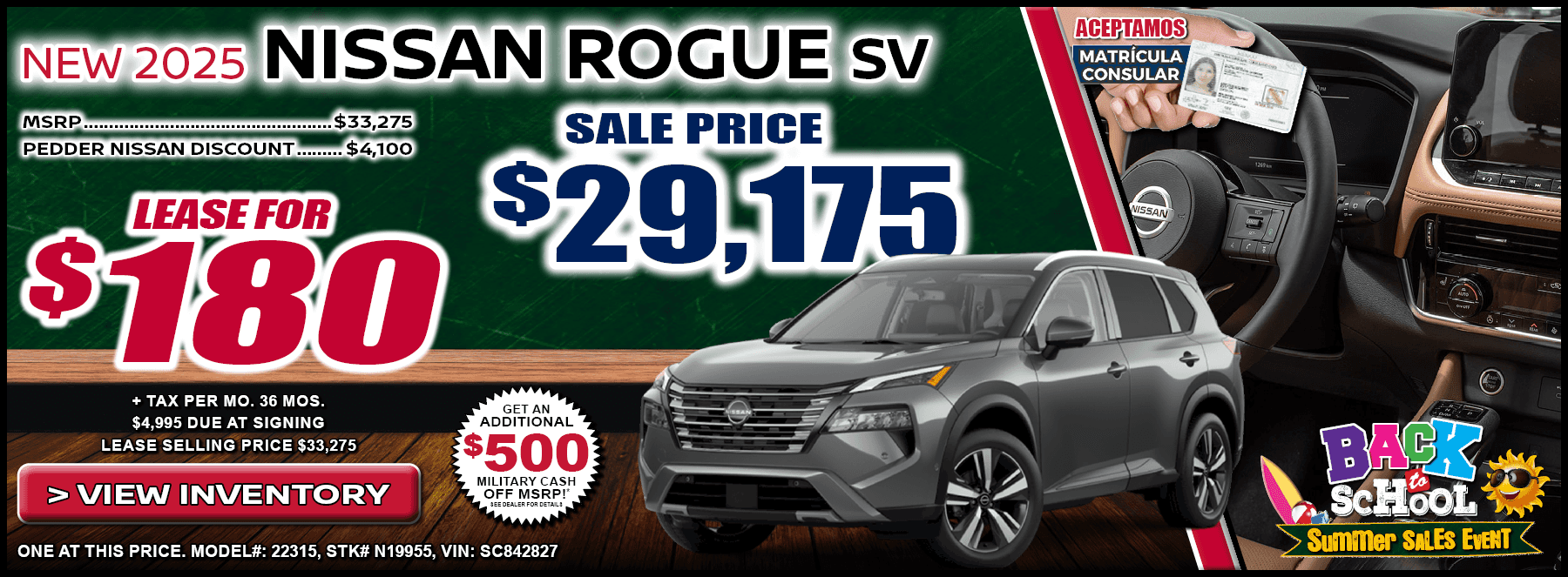 2025 Nissan Rogue SV