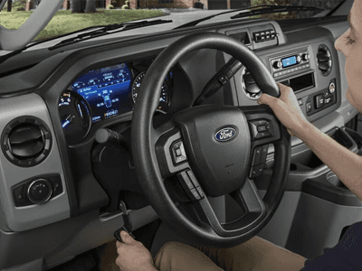 2024 Ford E-Transit interior view