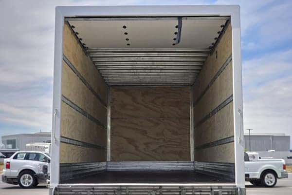 2025 Ford F-750 Box Truck interior