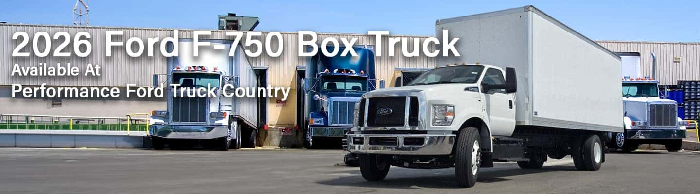2025 Ford F-750 Box Truck