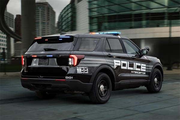 Police fleet truck