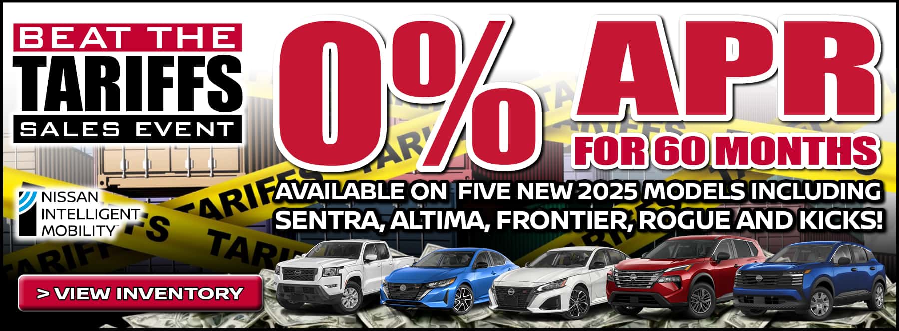 0% APR on Select Vehicles