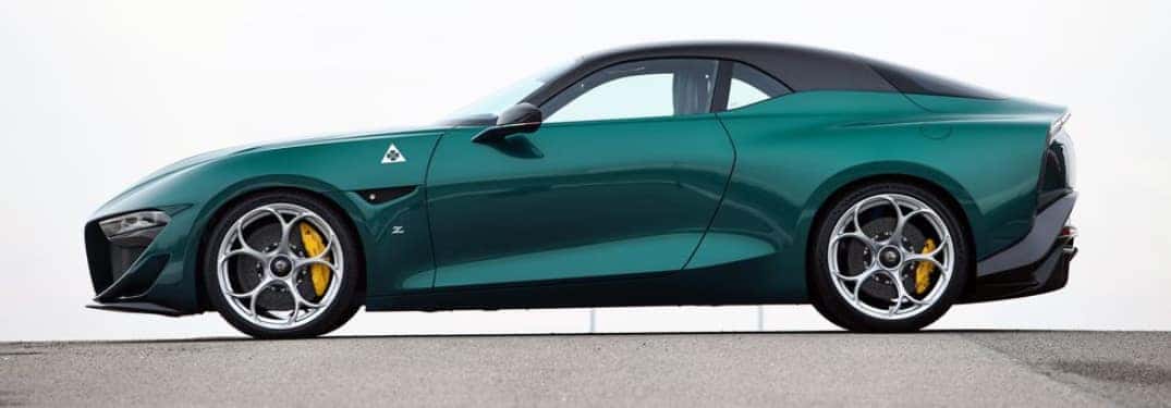 Alfa Romeo Giulia SWB Zagato Driver Side Profile
