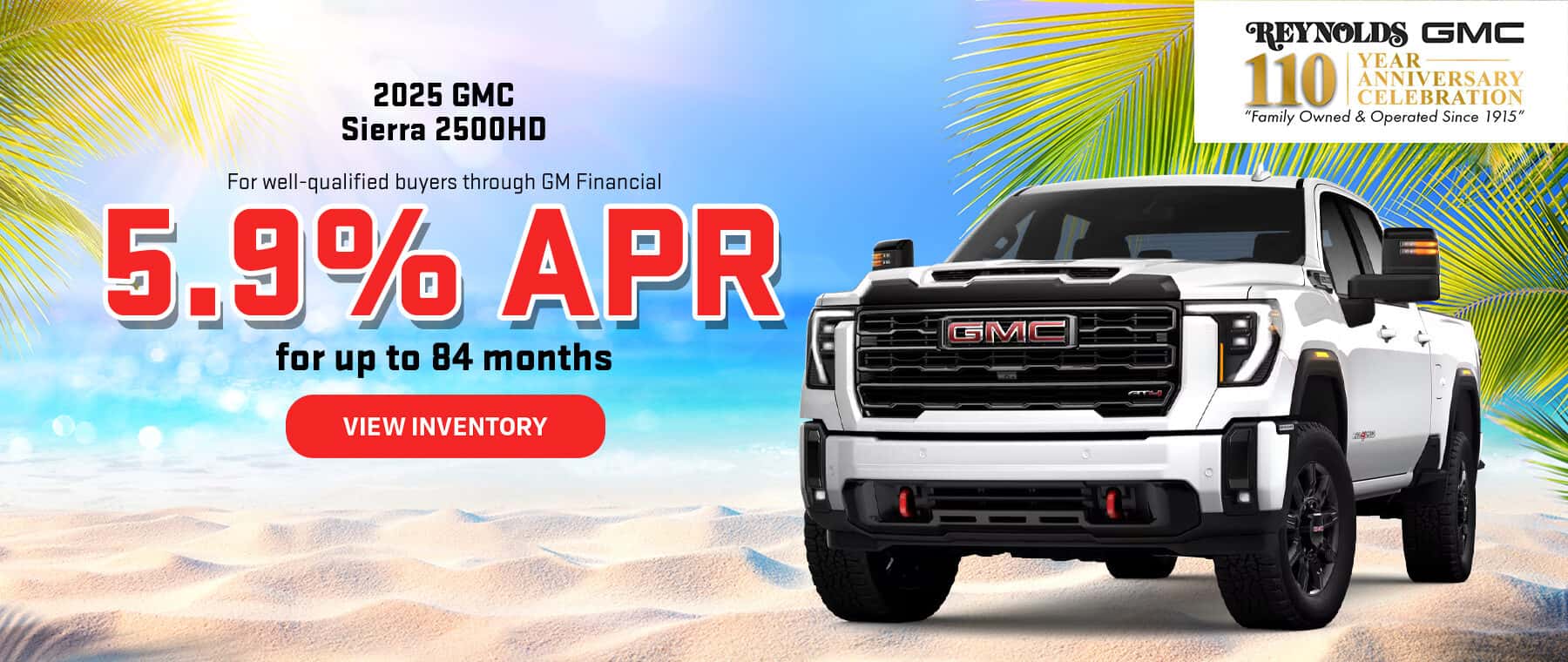 Sierra 2500HD 5.9% APR