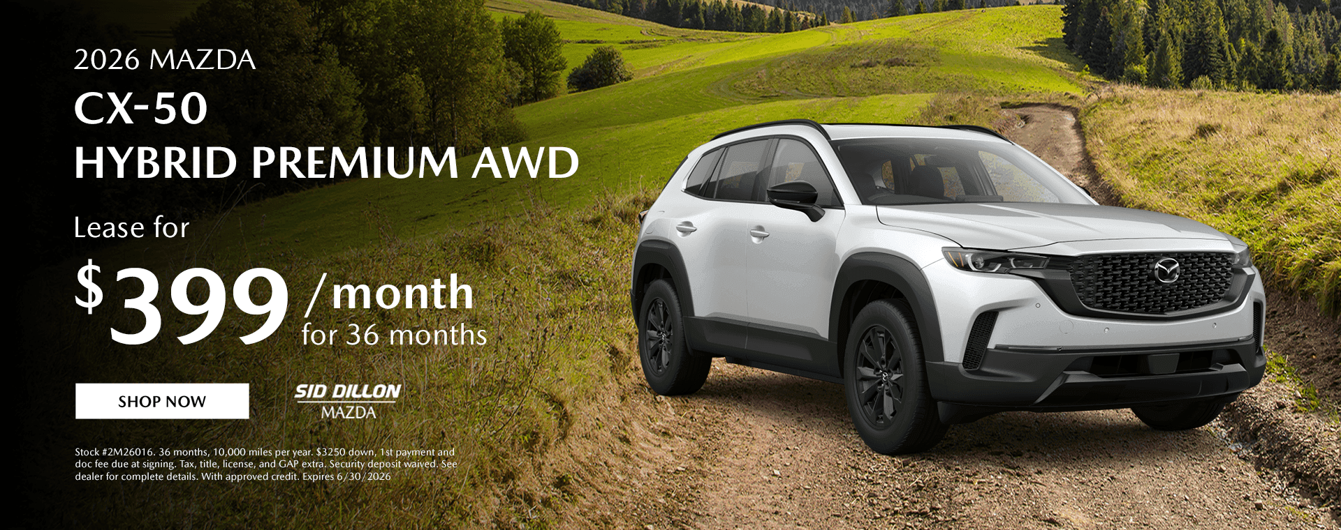 2026 Mazda CX-50 Hybrid Premium AWD