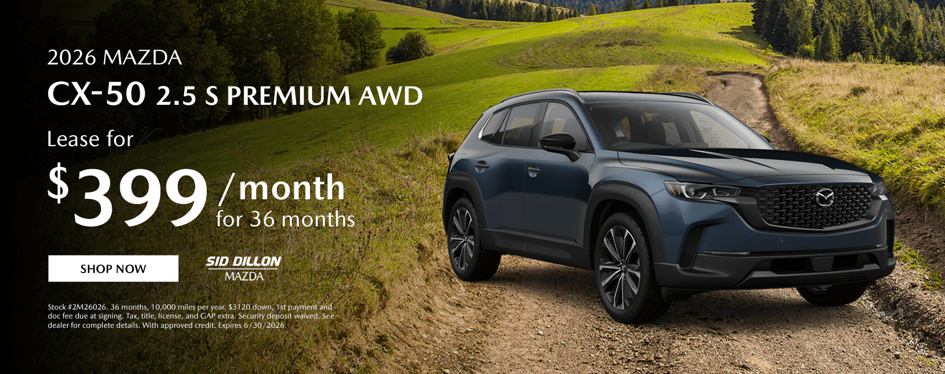 2026 Mazda CX-50 2.5 S Premium AWD