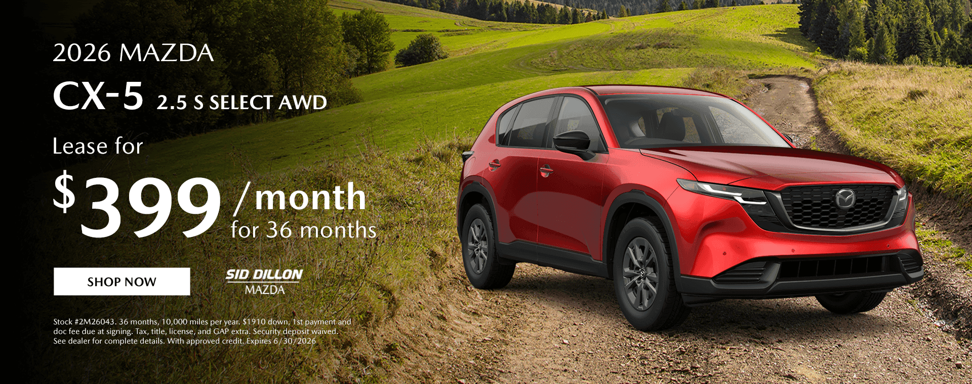 2026 Mazda CX-5 2.5 S Select AWD