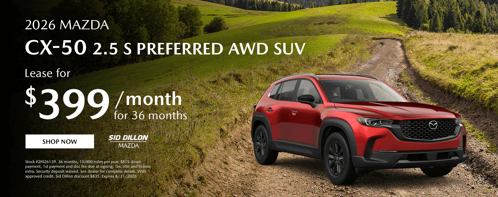 2026 Mazda CX-50 2.5 S Preferred AWD SUV