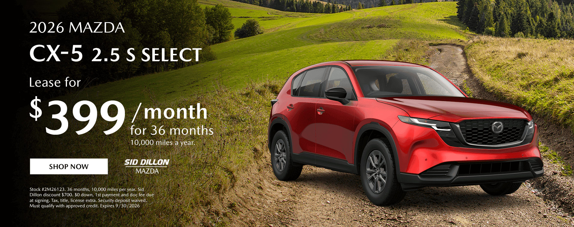 2026 Mazda CX-5 2.5S Select