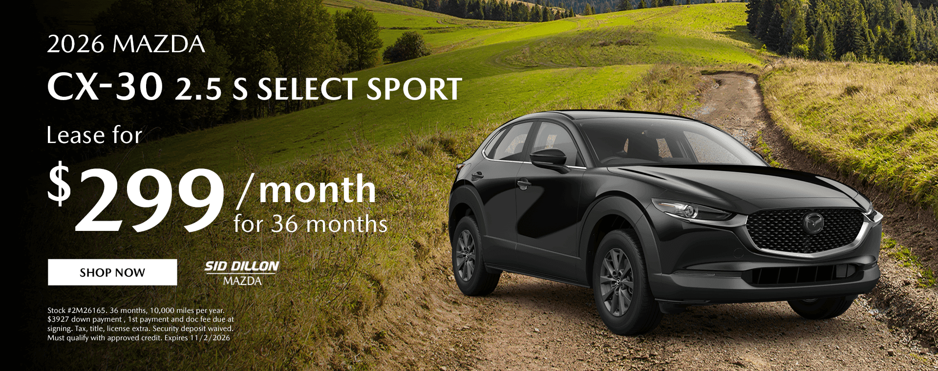 2026 Mazda CX-30 2.5 S Select Sport