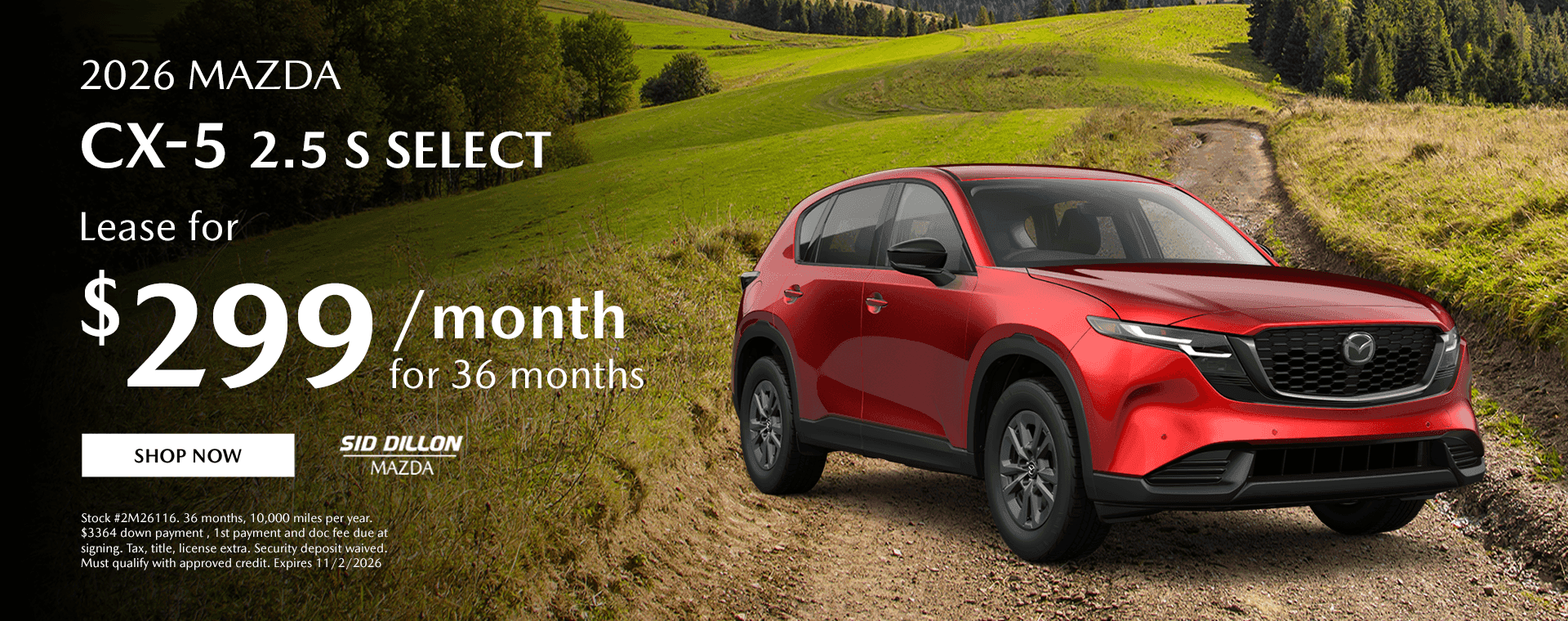 2026 Mazda CX-5 2.5 S Select