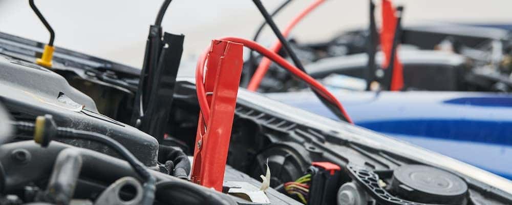 Jump starting a car