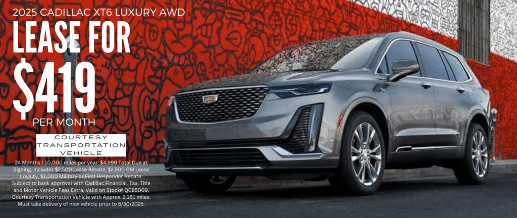 XT6 Lease Special