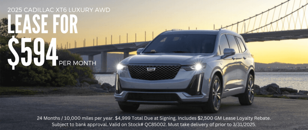 XT6 Lease Special