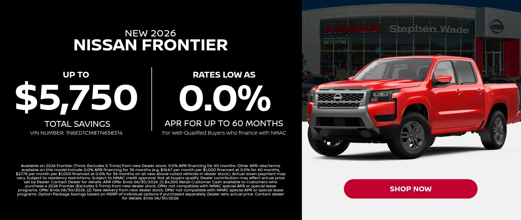 New Nissan Special Offer