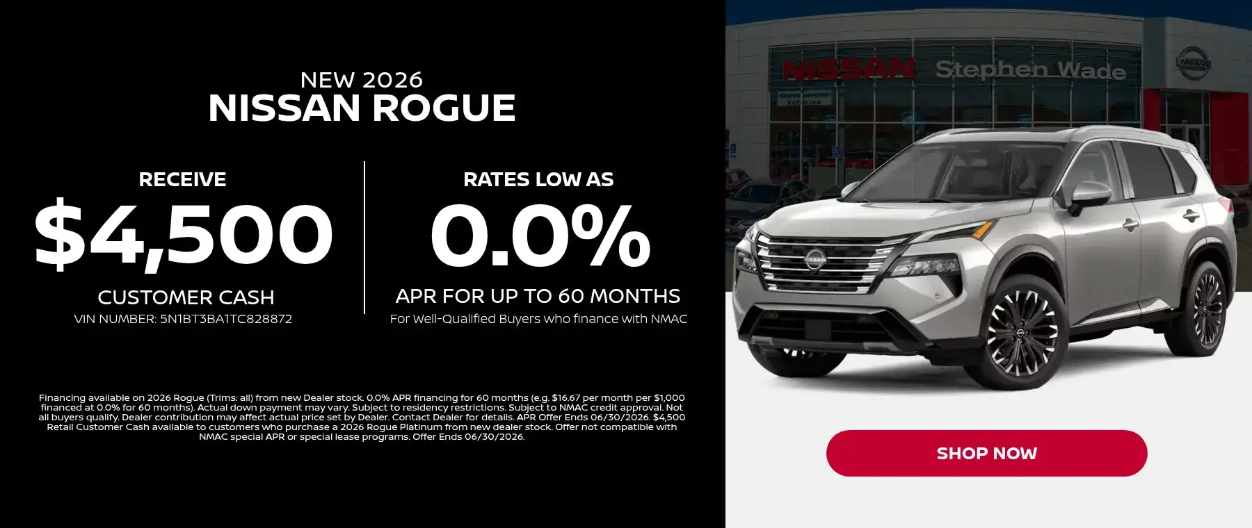 New Nissan Special Offer