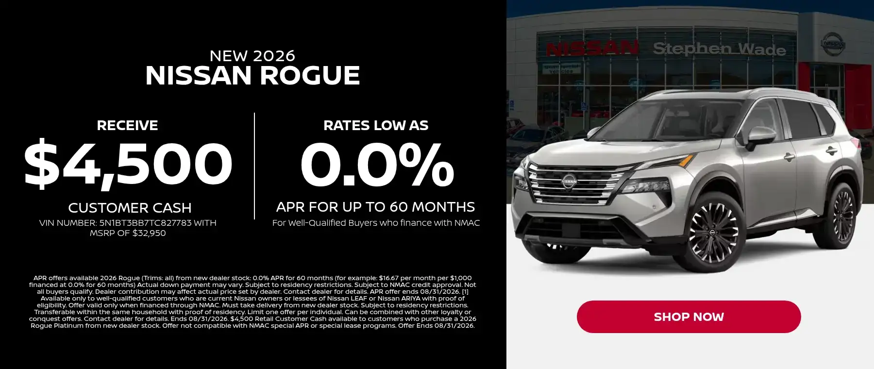 New Nissan Special Offer