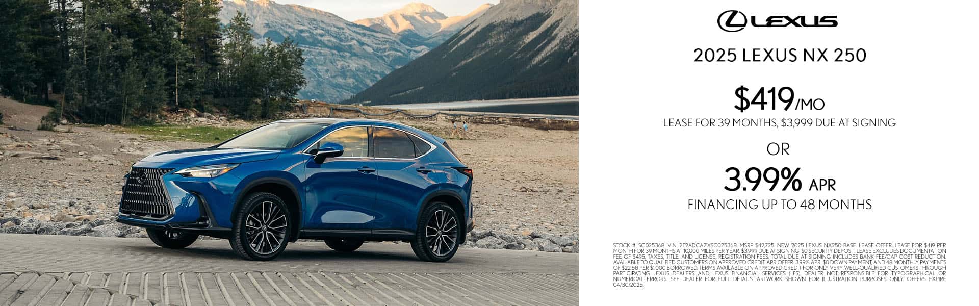 Evergreen_Lexus_WebBanner_NX-250Desktop