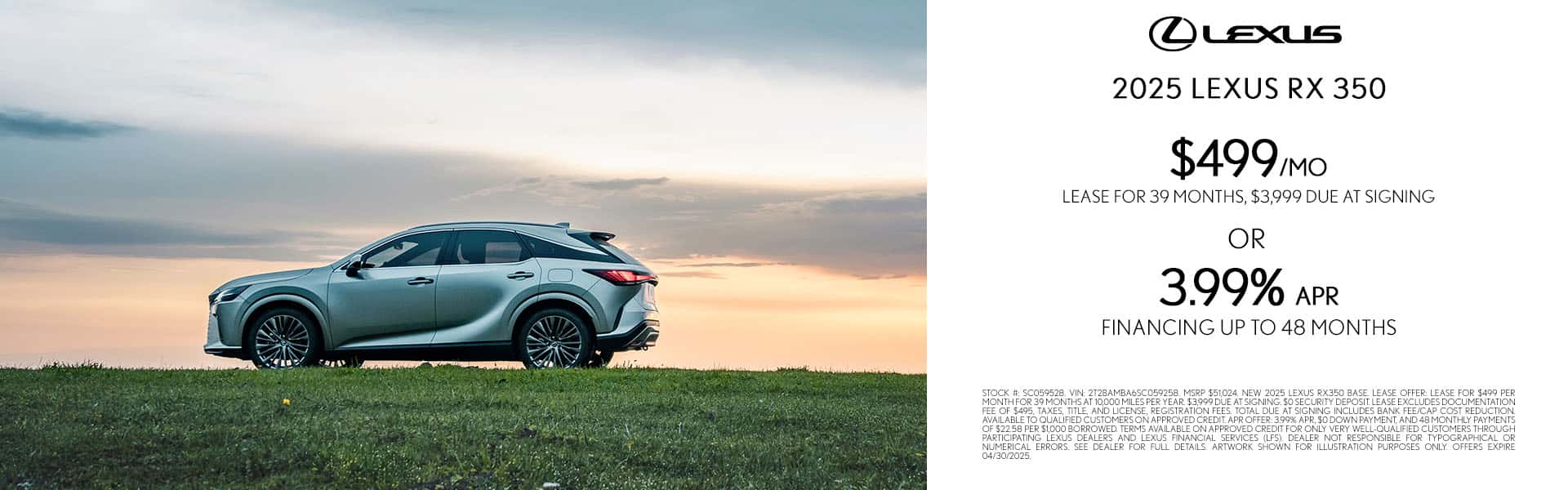 Evergreen_Lexus_WebBanner_RX-350Desktop