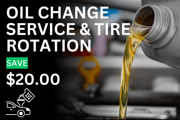 OIL CHANGE TIRE ROTATION
