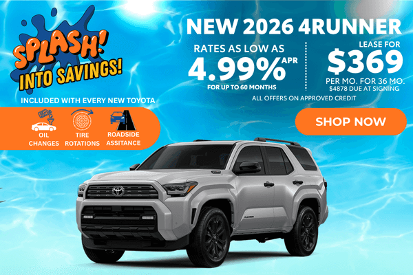 2026 4Runner Offer
