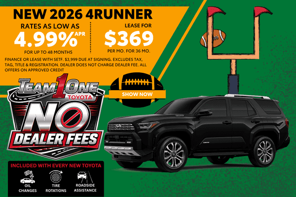 2026 4Runner Offer