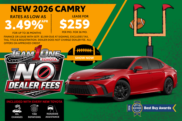 2026 Camry Offer