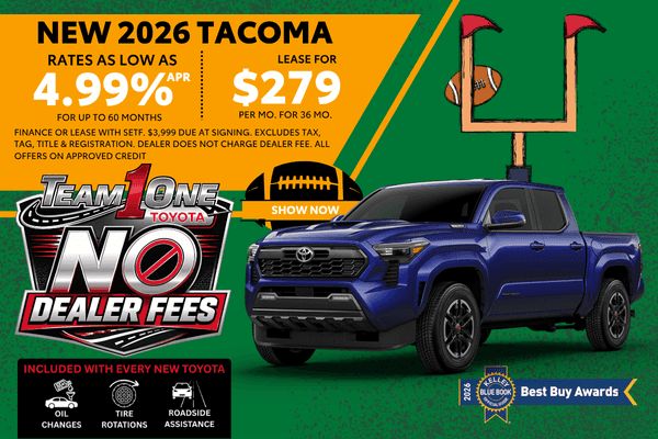2026 Tacoma Offer