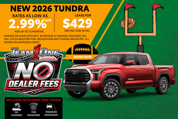 2026 Tundra Offer