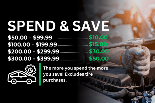 Spend and Save Coupon