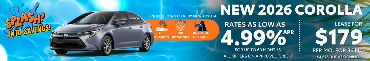 Corolla offers