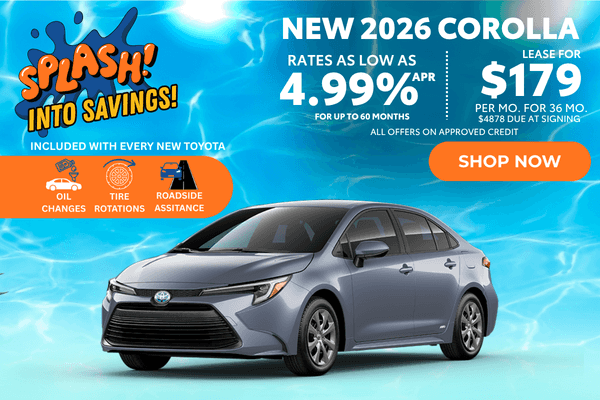 2026 Corolla Offer